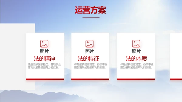 宪法宣传依法治国深入学习宣传PPT