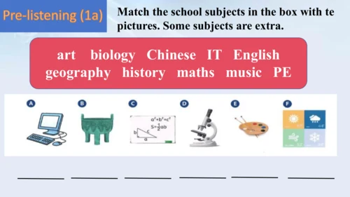 Unit 4 Don't eat in class. SectionA1a~1d)课件【新人教（20