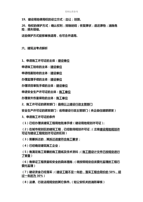 二级建造师工程法规考试重点建设工程法律制度.docx