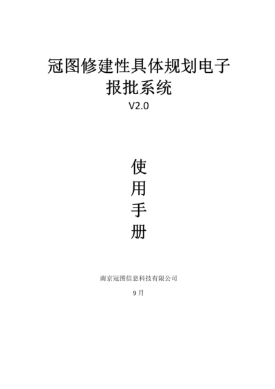 电子报批专项说明书.docx