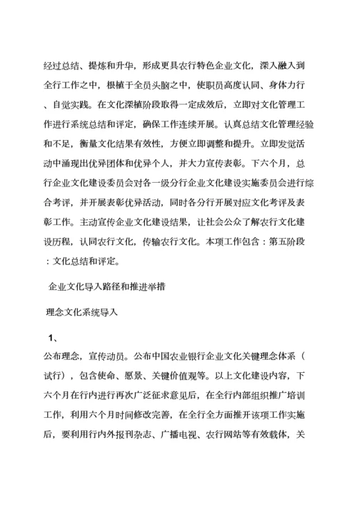 活动专项方案之银行企业文化专项方案.docx