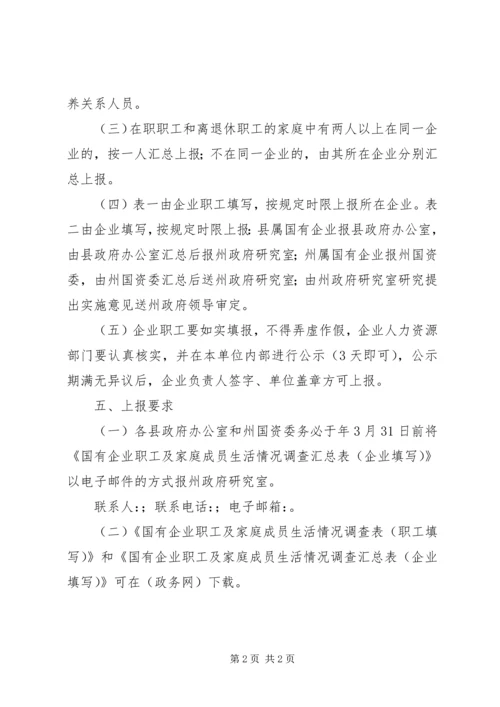 国企职工生活现状调研报告.docx