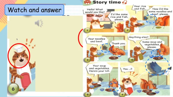 Unit 5 Dinner’s ready-story time（课件）-2024-2025学年人教