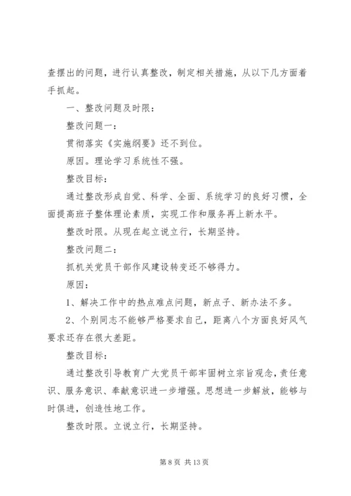 作风建设教育活动个人整改措施.docx