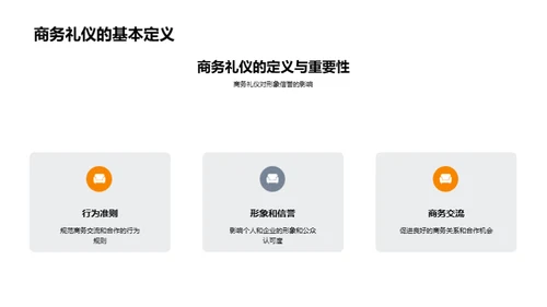 工业机械行业商务礼仪