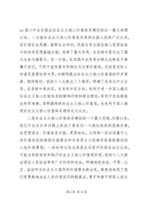 社会主义核心价值24字学习心得体会.docx
