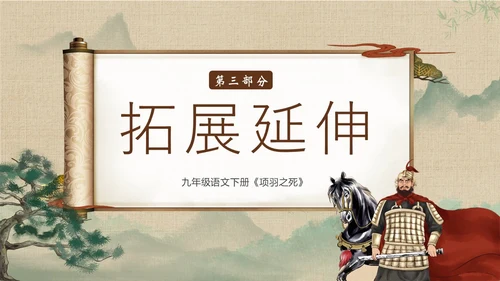 九年级语文下册项羽之死说课PPT课件