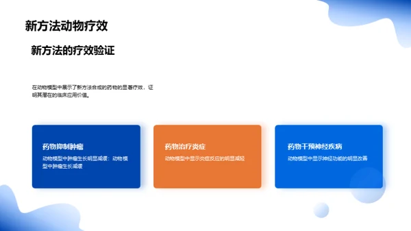 药物化学合成的新篇章