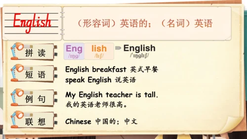 Unit 1 Meeting new people 单词导学课件(共25张PPT)