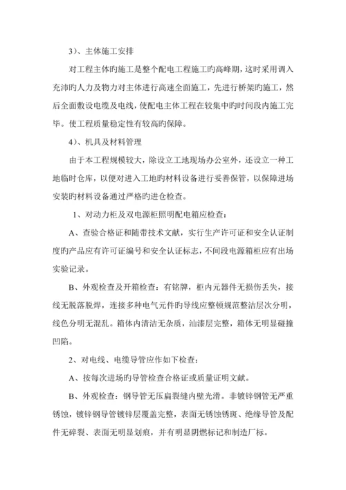 优质建筑电气综合施工组织设计.docx