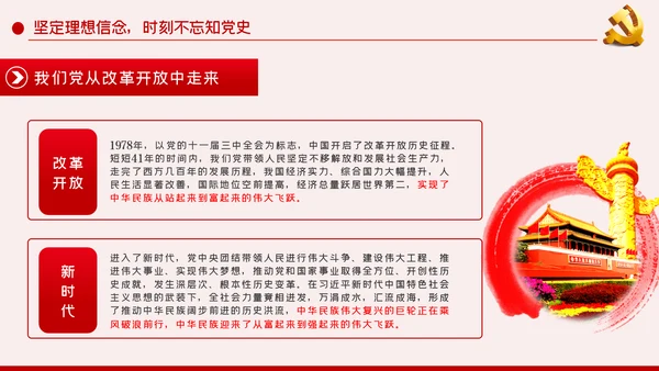 听党话跟党走做新时代合格党员干部PPT