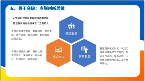 简约风3D小人领导力与执行力企业中层干部培训PPT课件