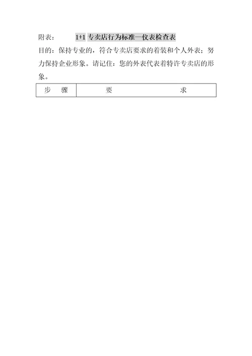 企业员工行为规范