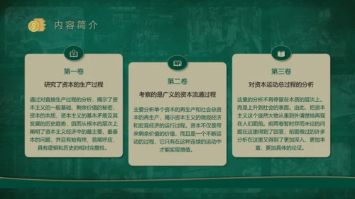 马克思主义《资本论》读书分享PPT模板
