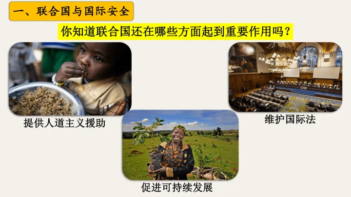 第20课 联合国与世界贸易组织 课件
