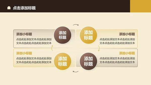黄色简约风文化主题旅游攻略PPT模板