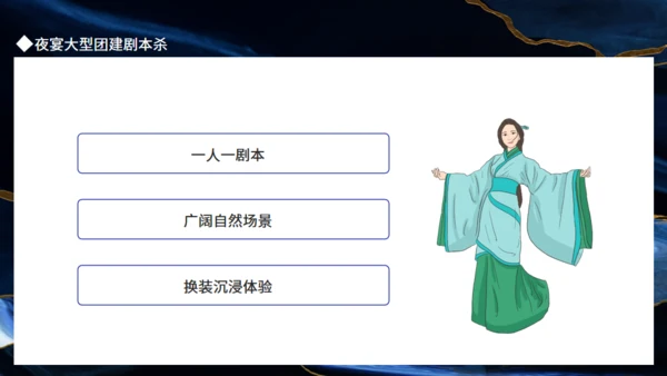 夜宴大型团建剧本杀通用PPT模板