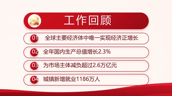 红色大气党建党支部工作总结汇报专题动态PPT