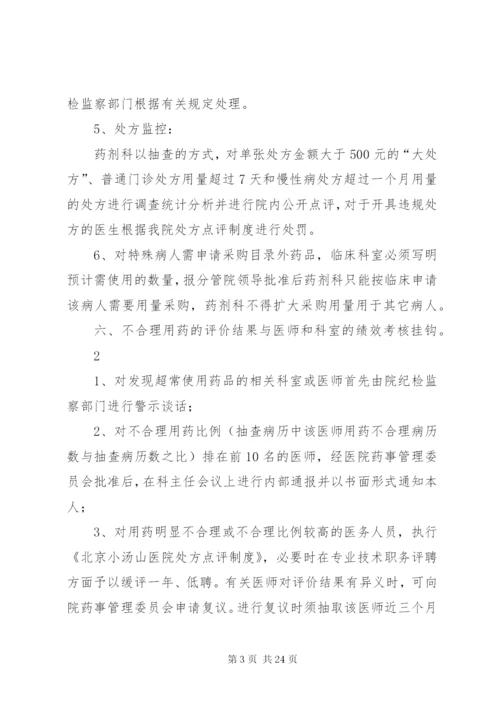 医院药品动态监测和超常预警制度.docx