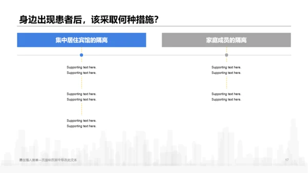 蓝色创意医疗健康工作总结PPT案例