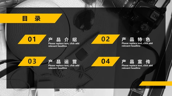 欧美个性时装企划产品宣传通用PPT