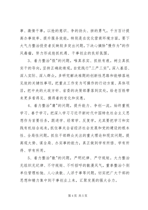 学习《关于严肃经律改进干部作风的若干规定》的心得体会 (3).docx