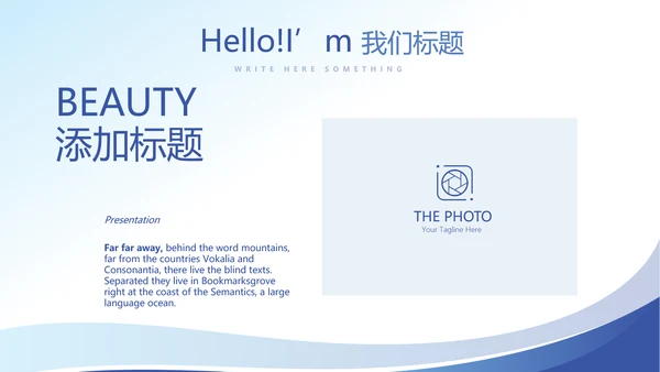 蓝色大气医疗牙科工作总结动态PPT