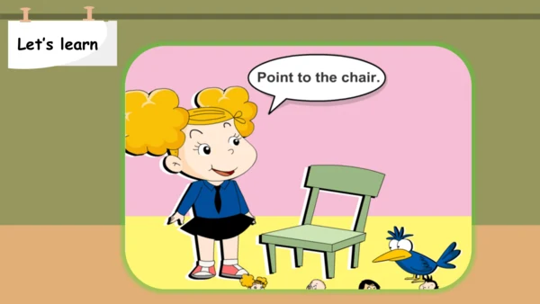 Module 3 Unit 2 Point to the desk 课件(共28张PPT)