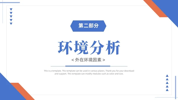 蓝黄双色简约商务大学生职业生涯规划毕业答辩毕业规划PPT
