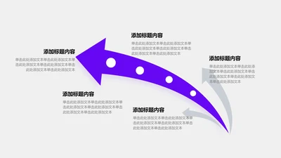 关系页-紫色简约风5项递进图