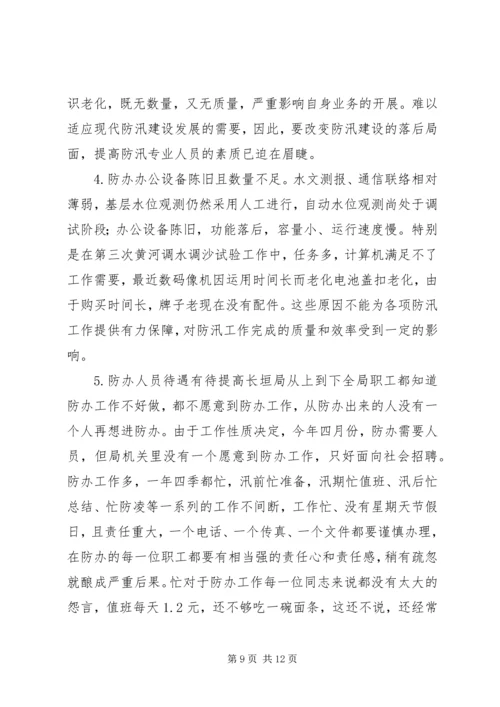 县防办能力建设情况报告 (11).docx