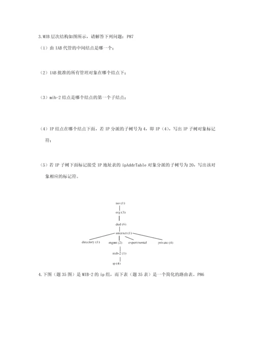 2023年全国自考计算机网络管理模拟题学生练习卷.docx