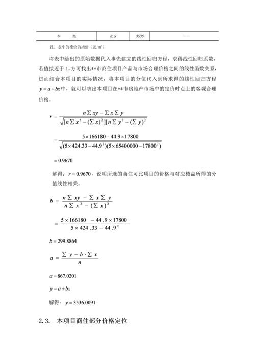 项目价格定位.docx