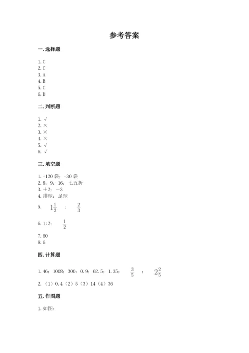 北道区六年级下册数学期末测试卷及一套答案.docx