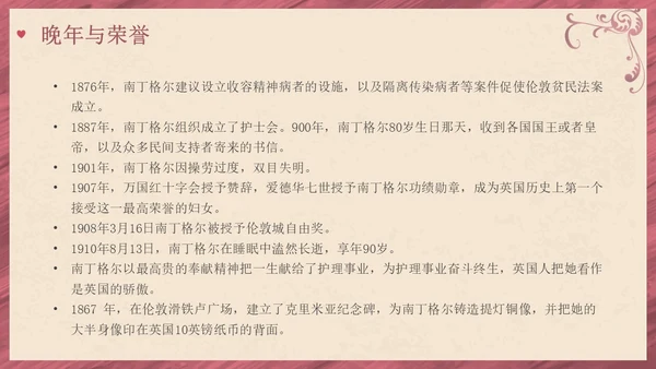 南丁格尔简约语文PPT课件人物介绍