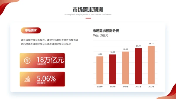 科技赋能智领未来发布会红色通用PPT模板