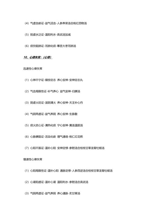 2023年中西医结合执业医师实践技能第一站辩证.docx