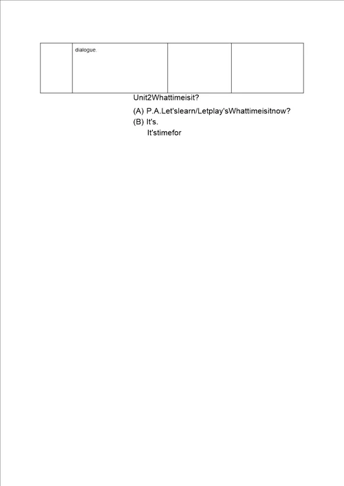 教案新部编本Unit2ALet'slearn第二课时