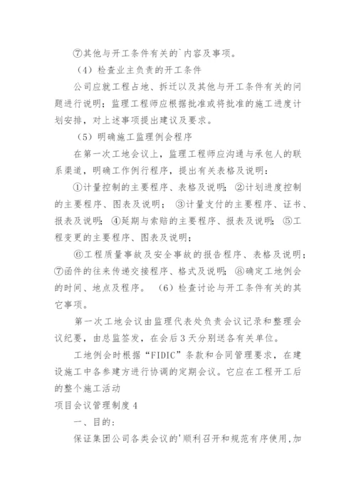 项目会议管理制度.docx