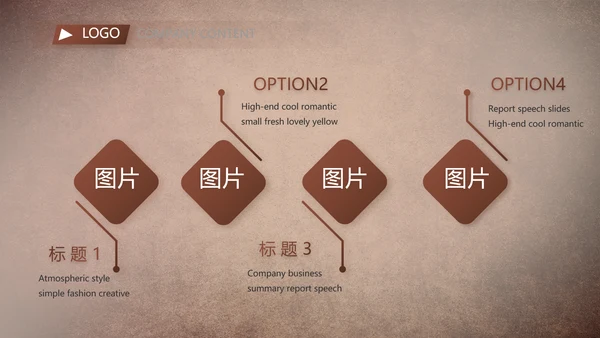 复古欧式风格工作总结商务PPT