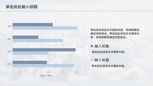 天空总结ppt模板