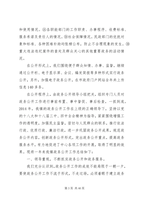 乡镇政务服务工作总结.docx