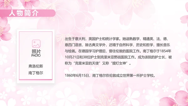 5.12国际护士节活动主题演讲PPT