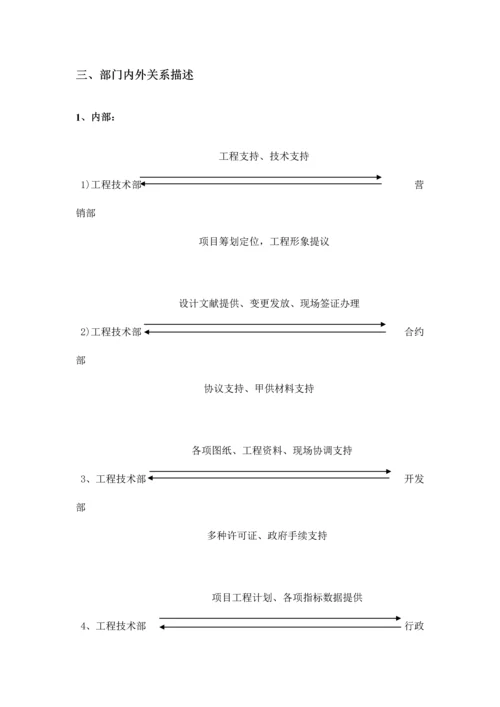 公司工程技术部部门及岗位职责.docx