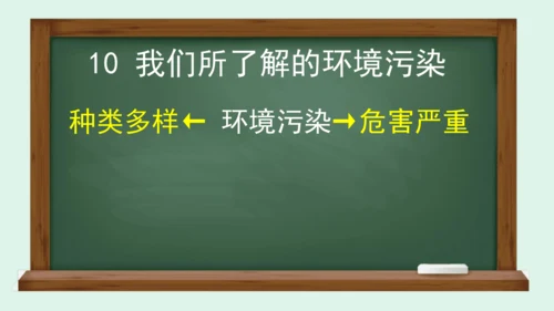 10.《我们所了解的环境污染》（第二课时）  课件