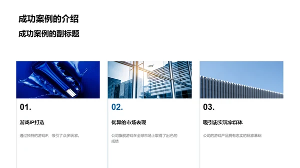 游戏巨头崭新征程