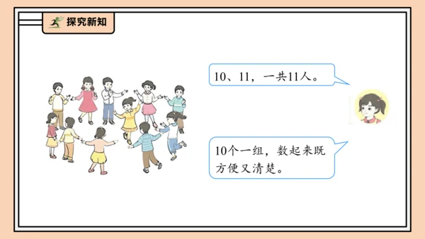 【课堂无忧】人教版一年级上册4.1 10的再认识（课件）(共29张PPT)