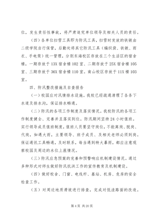 孙堂小学防汛自查整改报告.docx