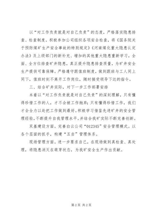 学习《对工作负责就是对自己负责》心得体会5篇范文_1.docx