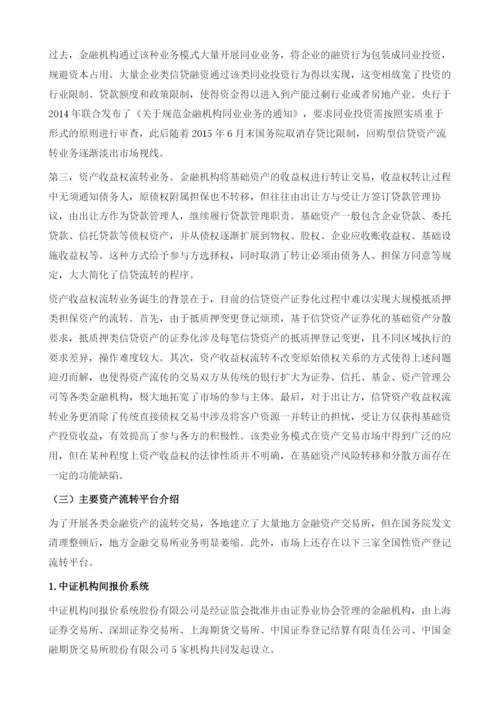 商业银行存量信贷资产流转：资产荒中的绿洲？.docx